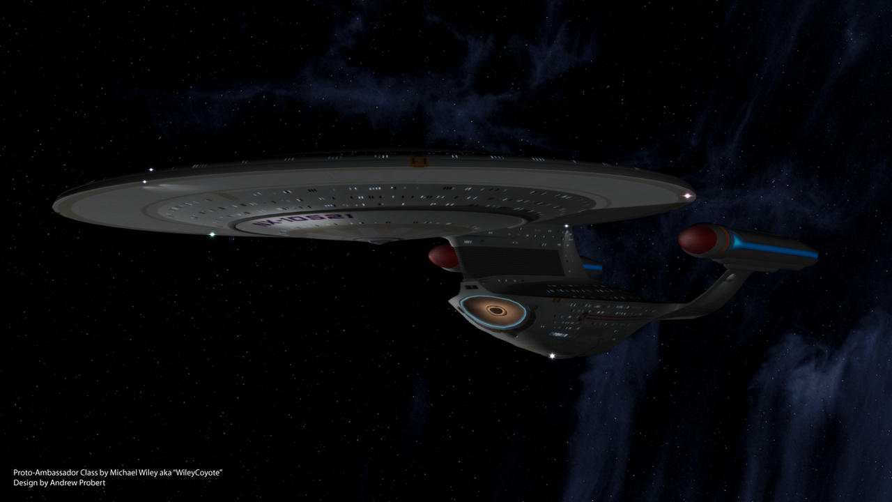 Deviantart Ambassador Class The New Ambassador Class by trekmodeler on DeviantArt