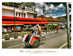 Becak.Jogjakarta