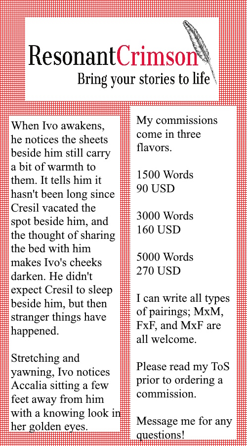 Commission Sheets on Writing-Commissions - DeviantArt