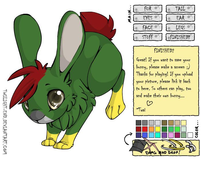 My Bunny form! by EeveeProtect on DeviantArt