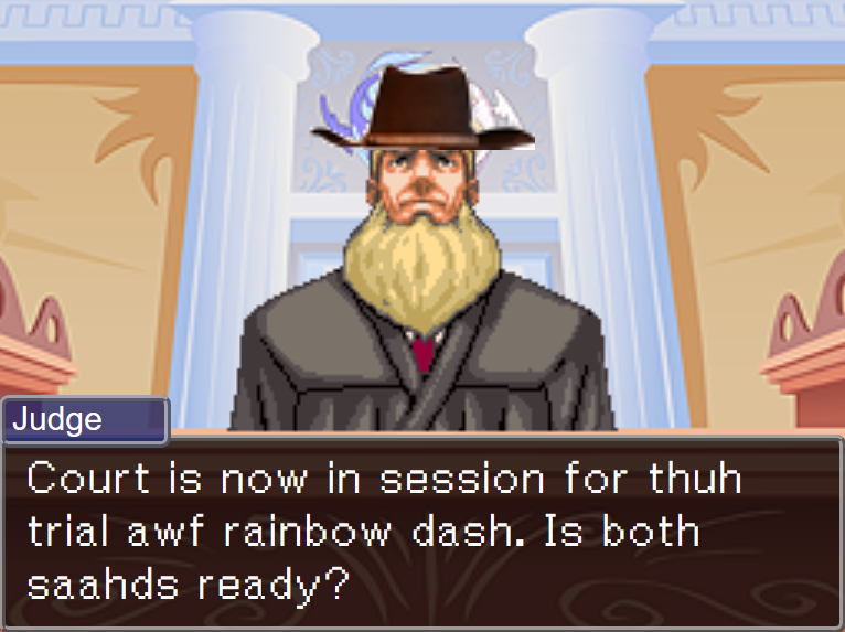 Behold it is DLC Judge! Cowboy Judge!