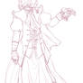 Commission WIP - Bloodborne OC