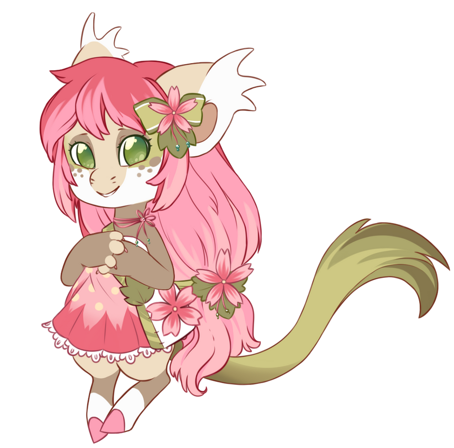 Flowborn Chibi Chibean and Redesign /unofficial/ by Floofurr on DeviantArt
