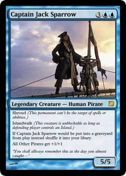 Jack Sparrow Card