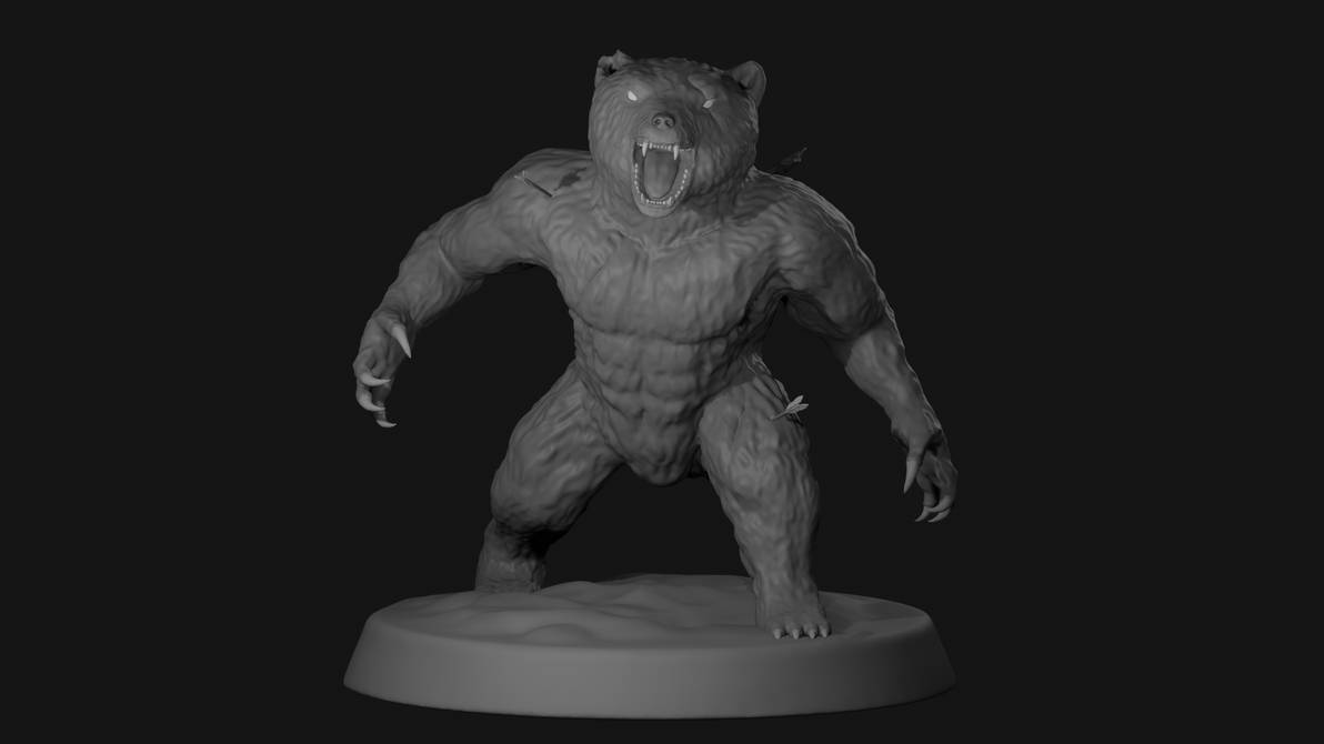 Werebear by Saltyus on DeviantArt