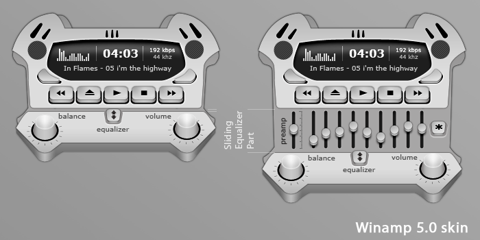 Interface.Winamp Skin.WIP