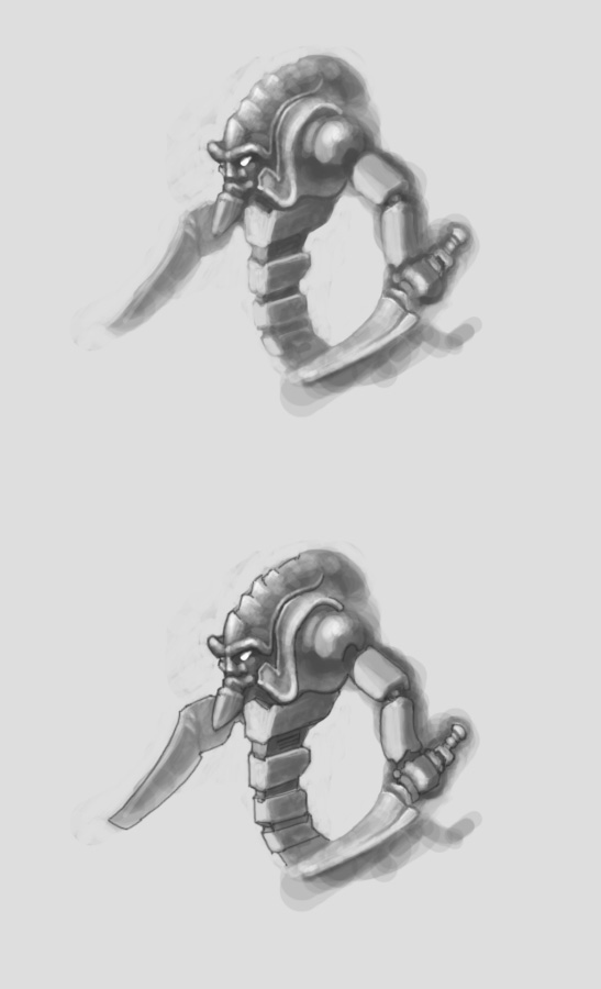 Concept. Zerg-like creature