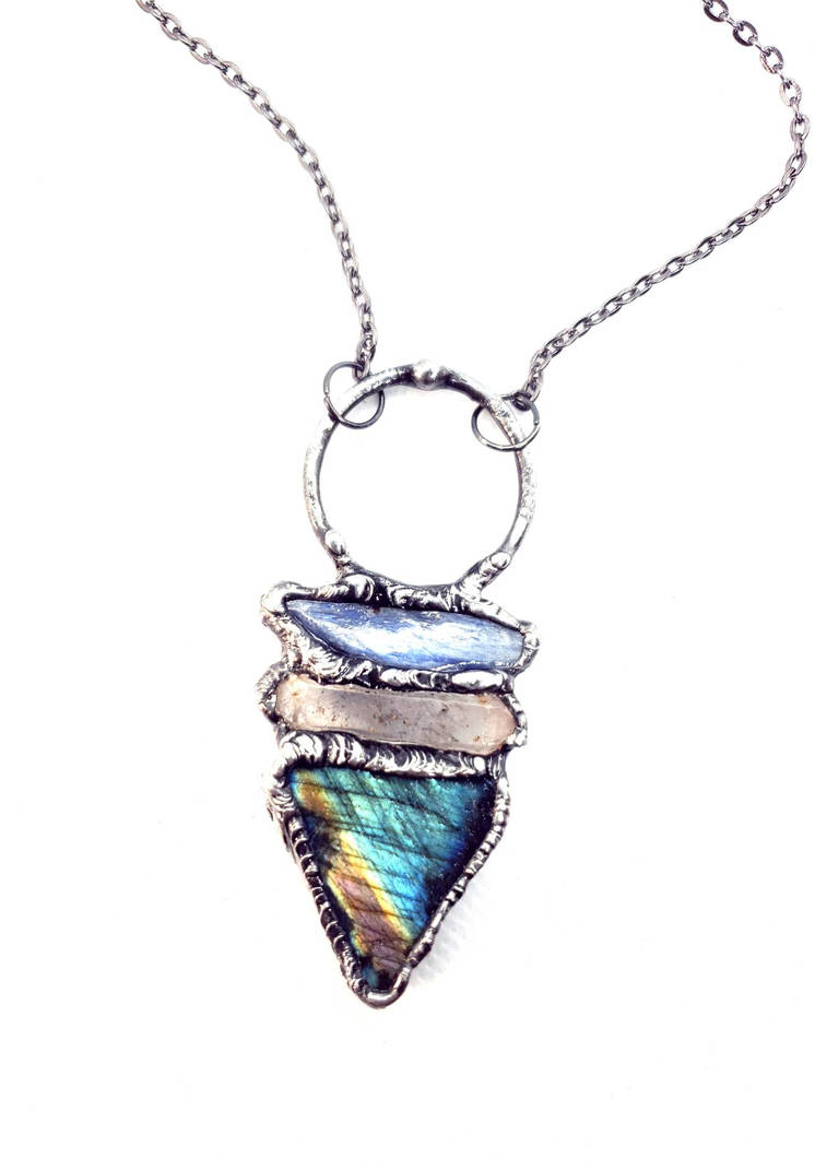 Crystal Stackpole Stacked Crystal Statement piece by DistortedXMetal on DeviantArt