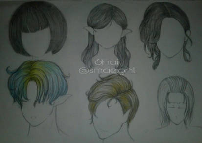 HOW TO DRAW: 3 Types of Male Hairstyle by Amboy-Matuto on DeviantArt