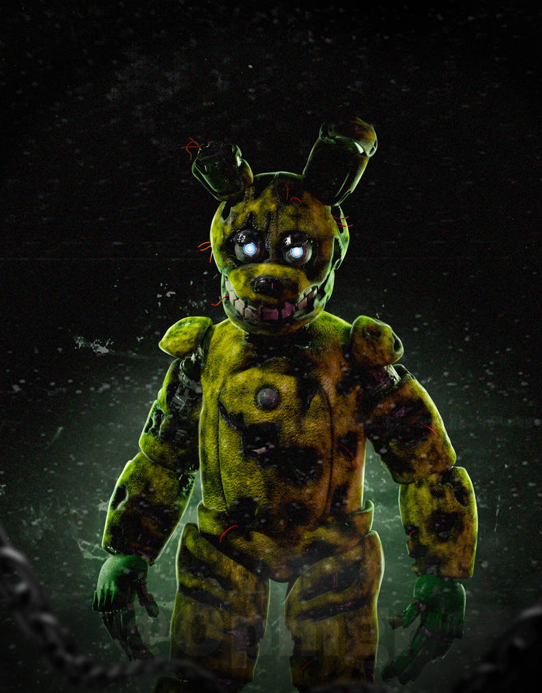 Every Version Of Springtrap Springtrap FNaF Movie Blender 3.5-5.0 by Opmgr on DeviantArt