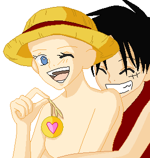 Luffy x OC base