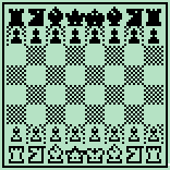 Chess set - BW 9x9-squares 2X