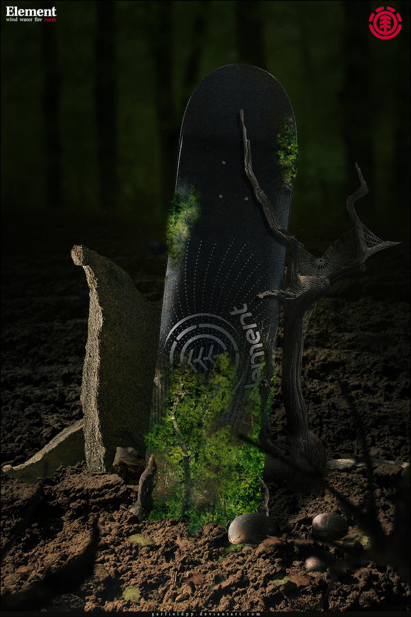 Element Advert Series - Earth by GarfieldPP