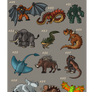 Mini Monsters - Volume 4 by McSlackerton on DeviantArt