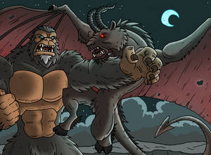Bigfoot VS Jersey Devil