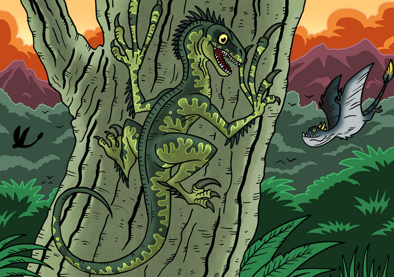 Tree Raptor by McSlackerton on DeviantArt