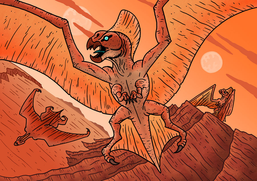 Blood Raptor Deviantart Raptors by McSlackerton on DeviantArt