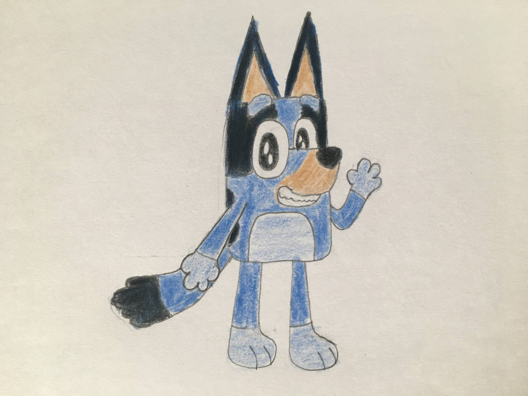 It's Bluey! by Embersune on DeviantArt