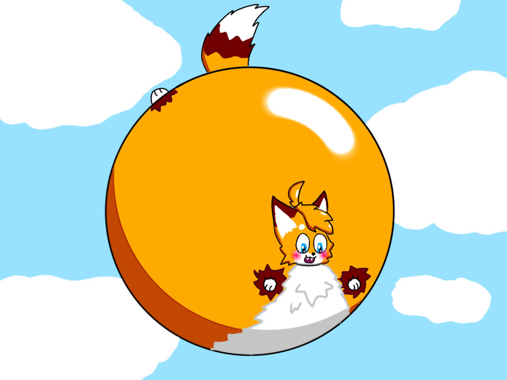Fox Inflation This Fox LOVES Being Inflated! by Embersune on DeviantArt