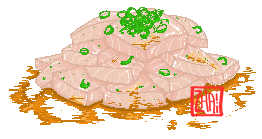 Salmon Sashimi Pixel Art 2