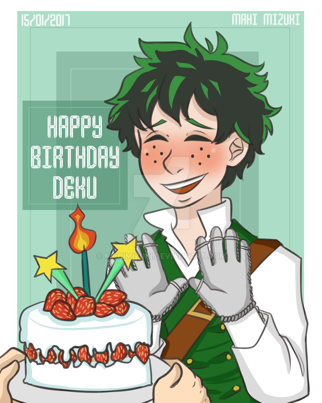 Deku Birthday by MahiMizuki on DeviantArt