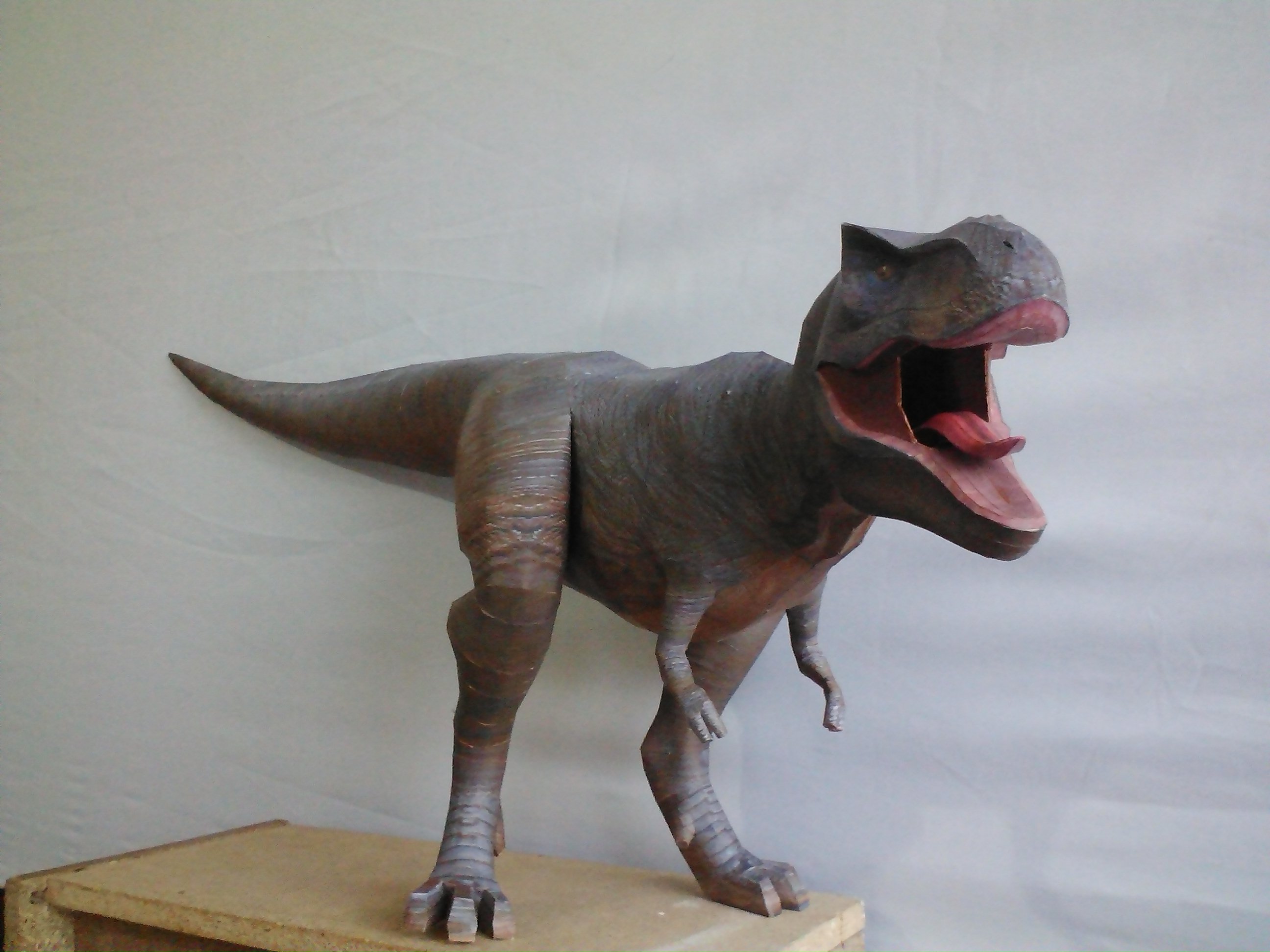 T rex papercraft final model