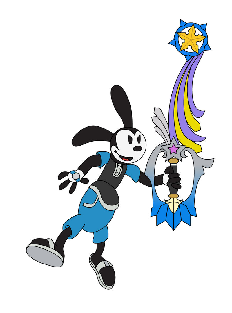 Lucky Rabbit Deviantart Oswald the Lucky Rabbit in KH by WilyGryphon on DeviantArt