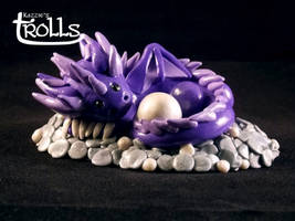 Purple Dragon and her Hoard