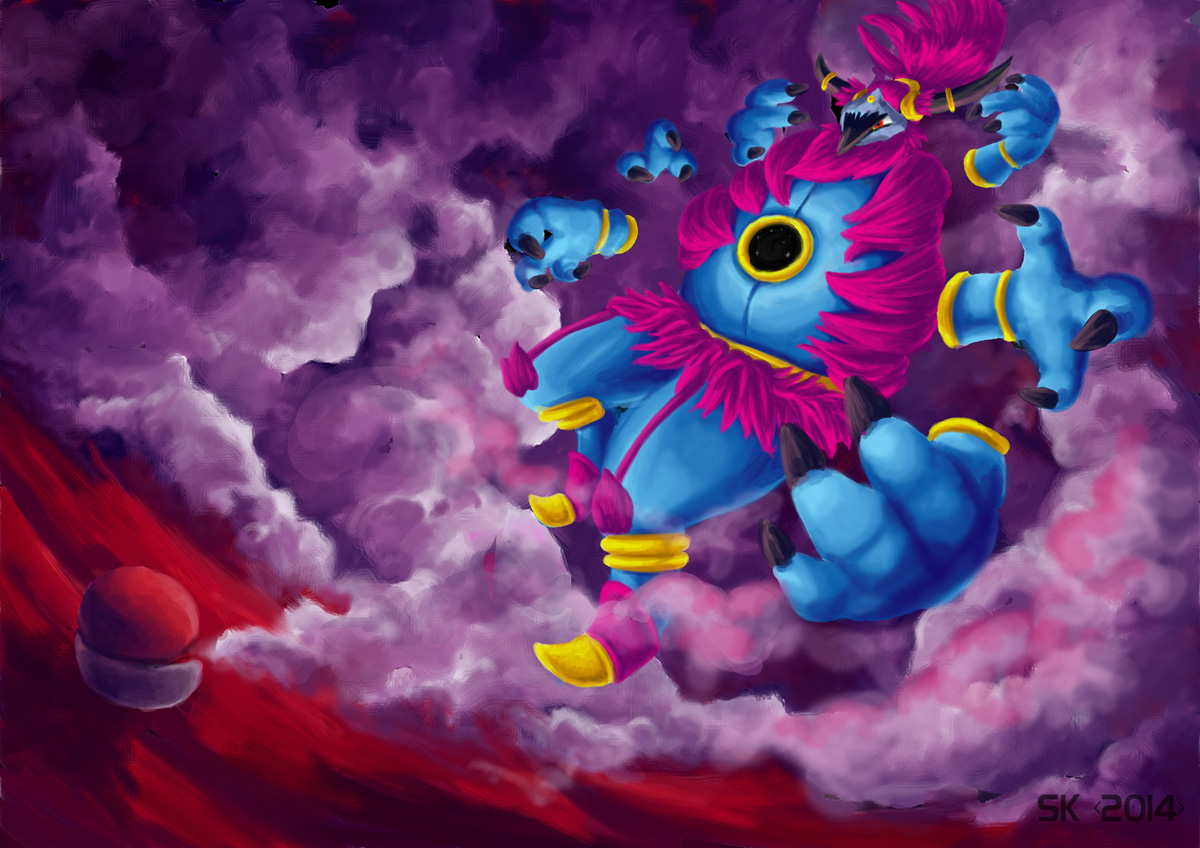 Hoopa Unbound by Typthis on DeviantArt