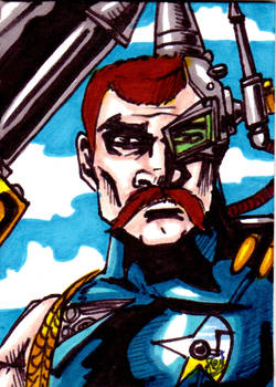 MOTU Rio Blast Sketch Card no 1