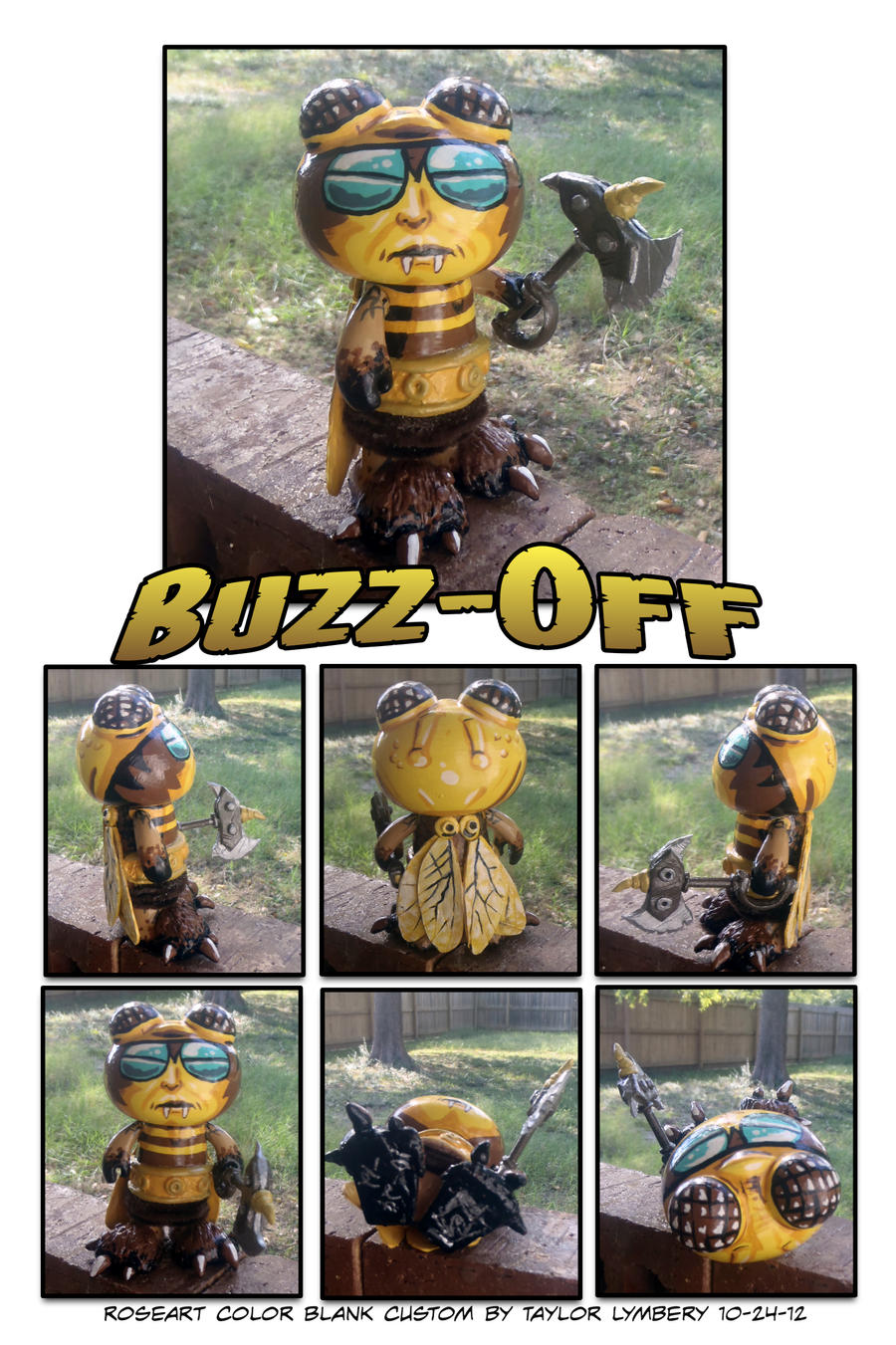 Buzz-Off Custom DIY Toy