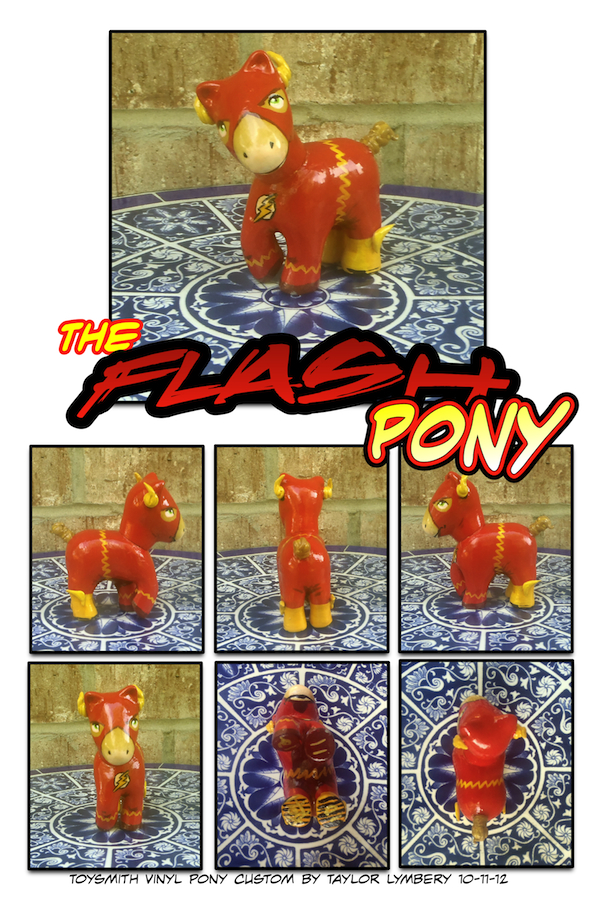 The Flash Pony Custom DIY Toy