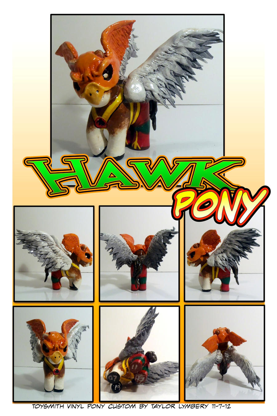Hawkpony Custom DIY Toy by Barnlord