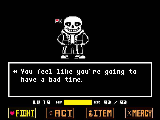 Improved Sans' battle sprite (sorry because of the watermark but i