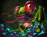 the frog by thezork