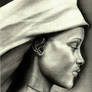 Profile of African woman