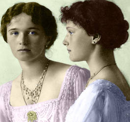 Olga and Tatiana Romanova