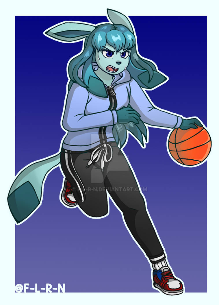 Ice Cold Basketball Player (#GlaceonDay2020) by F-L-R-N on DeviantArt