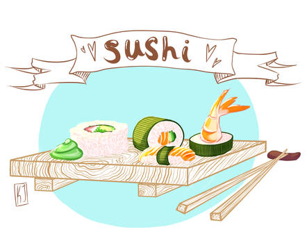 Sushi = love by Cactical