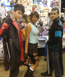 Dante, Lara + Vergil - Wizard World 2013