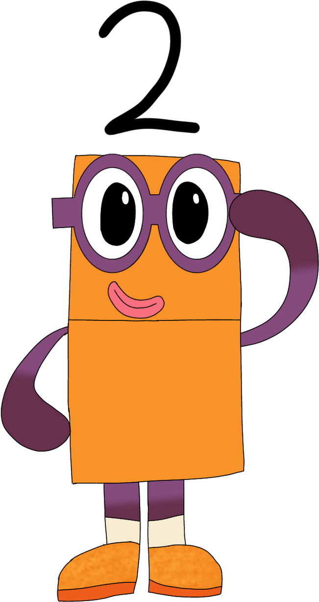 (Numberblocks) two by angrychenyu on DeviantArt