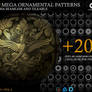 +2000 Mega Ornamental Patterns