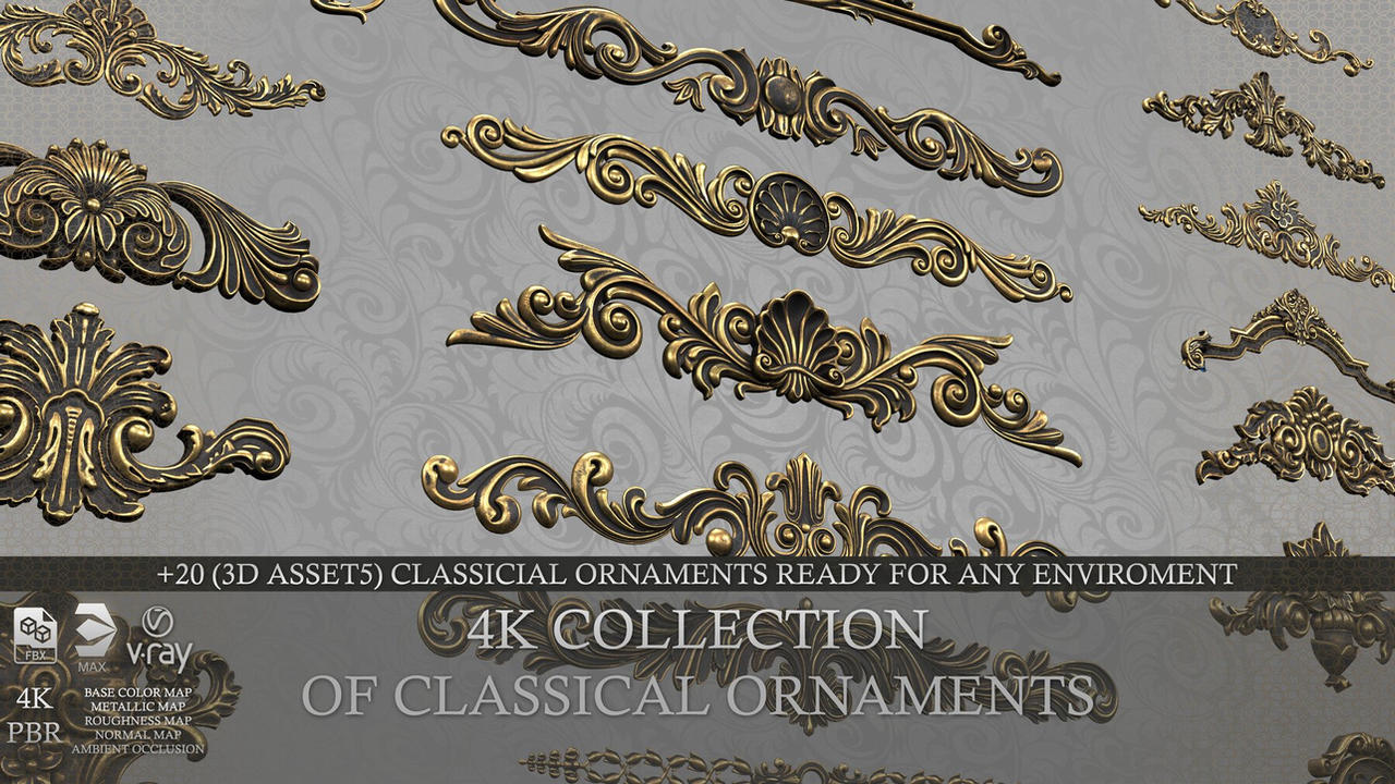 Free collection Of Classical Ornaments!