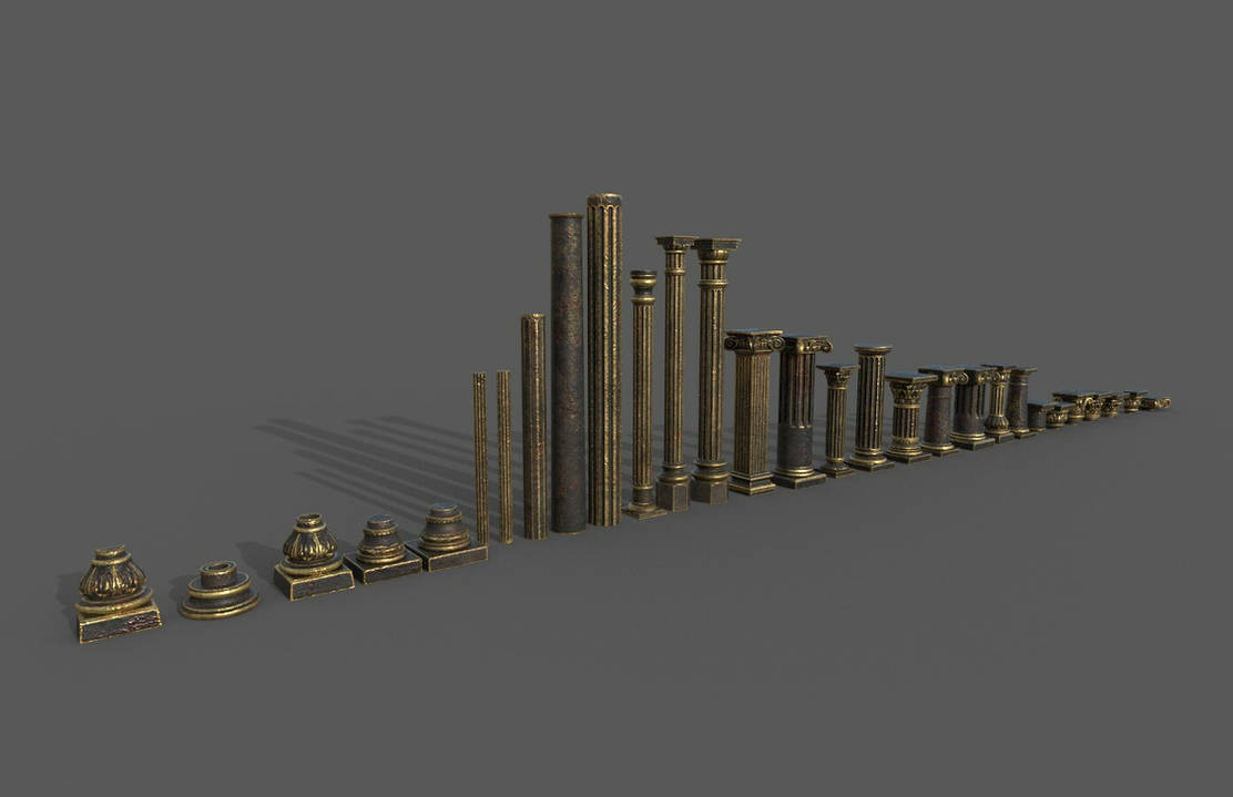 Retro Column Classic columns by mohussien0 on DeviantArt