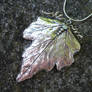 Silver Leaf Pendant