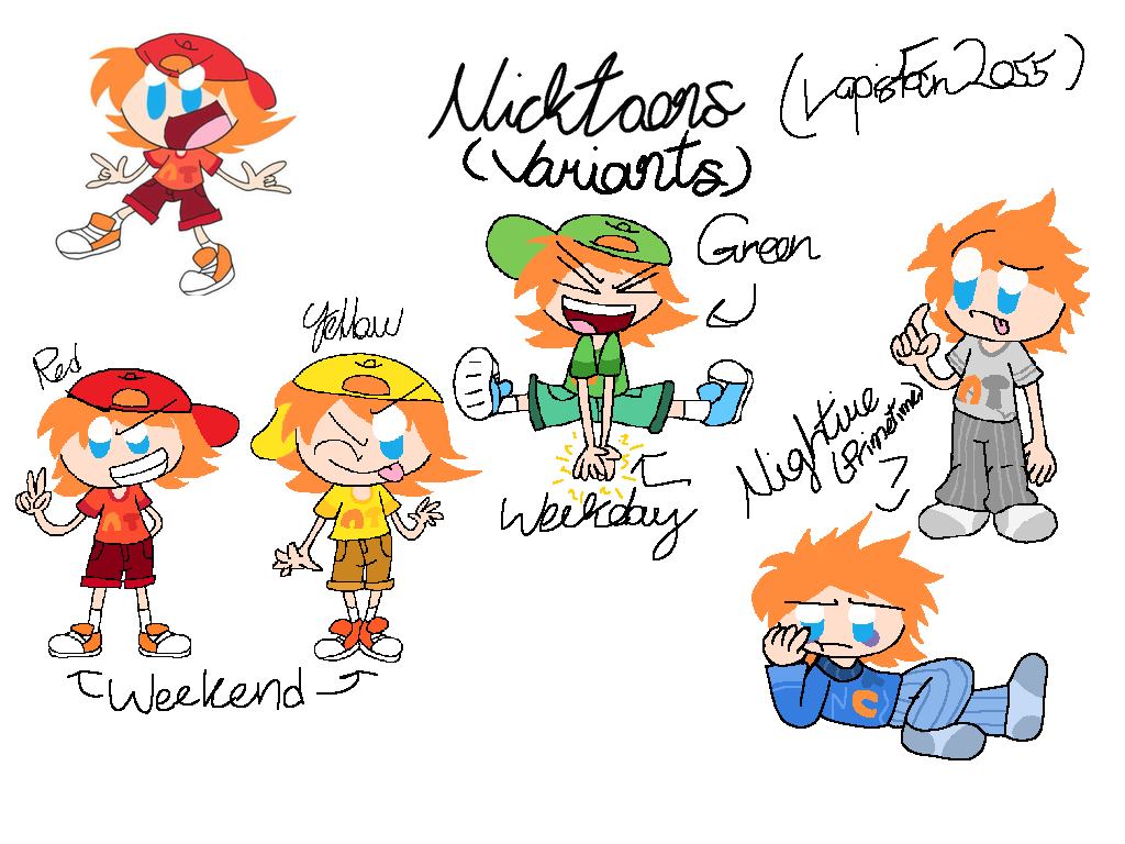 2009 Deviantart My First Art (Nicktoons 2009 Variants) by TheCarToonieGamerz on DeviantArt
