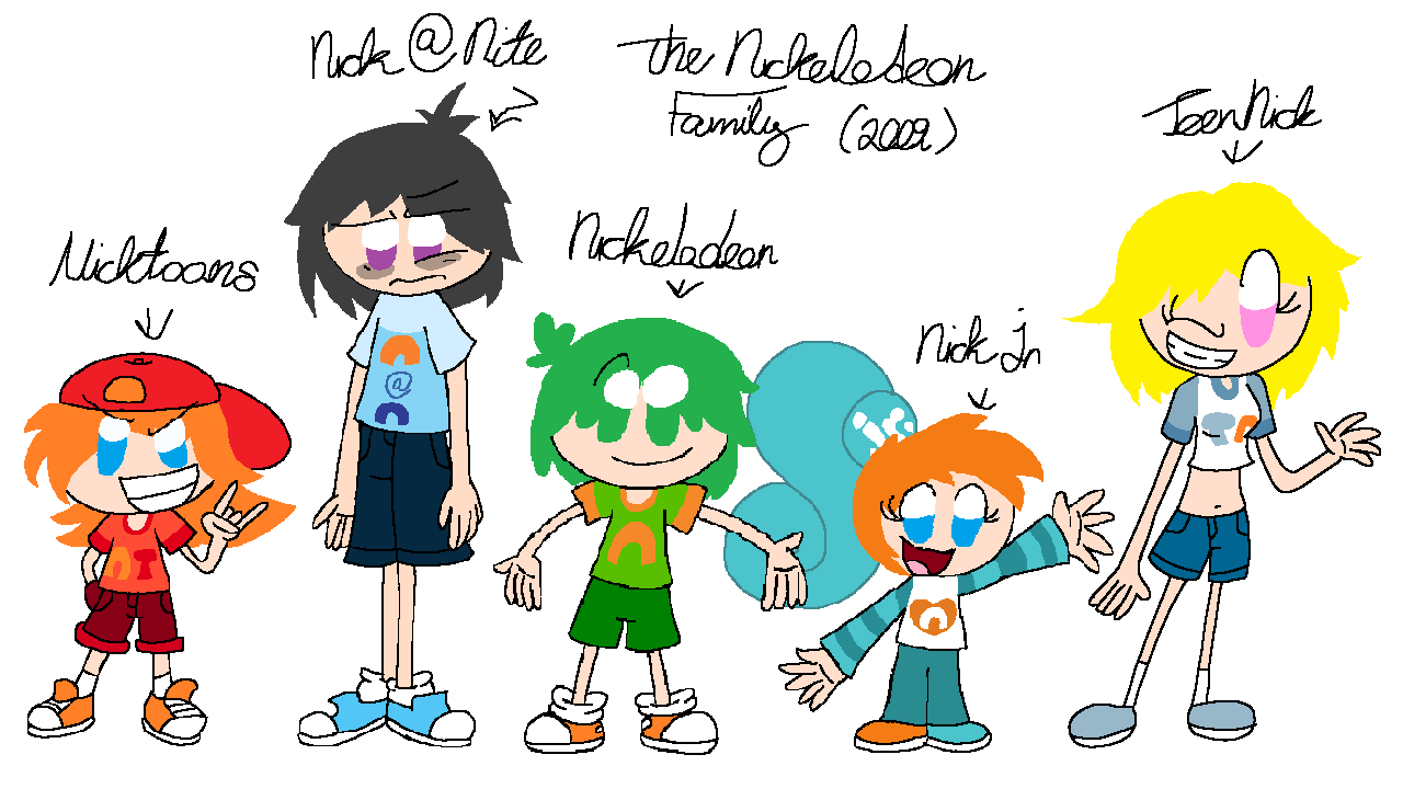 2009 Deviantart Nickelodeon Family (2009) by TheCarToonieGamerz on DeviantArt
