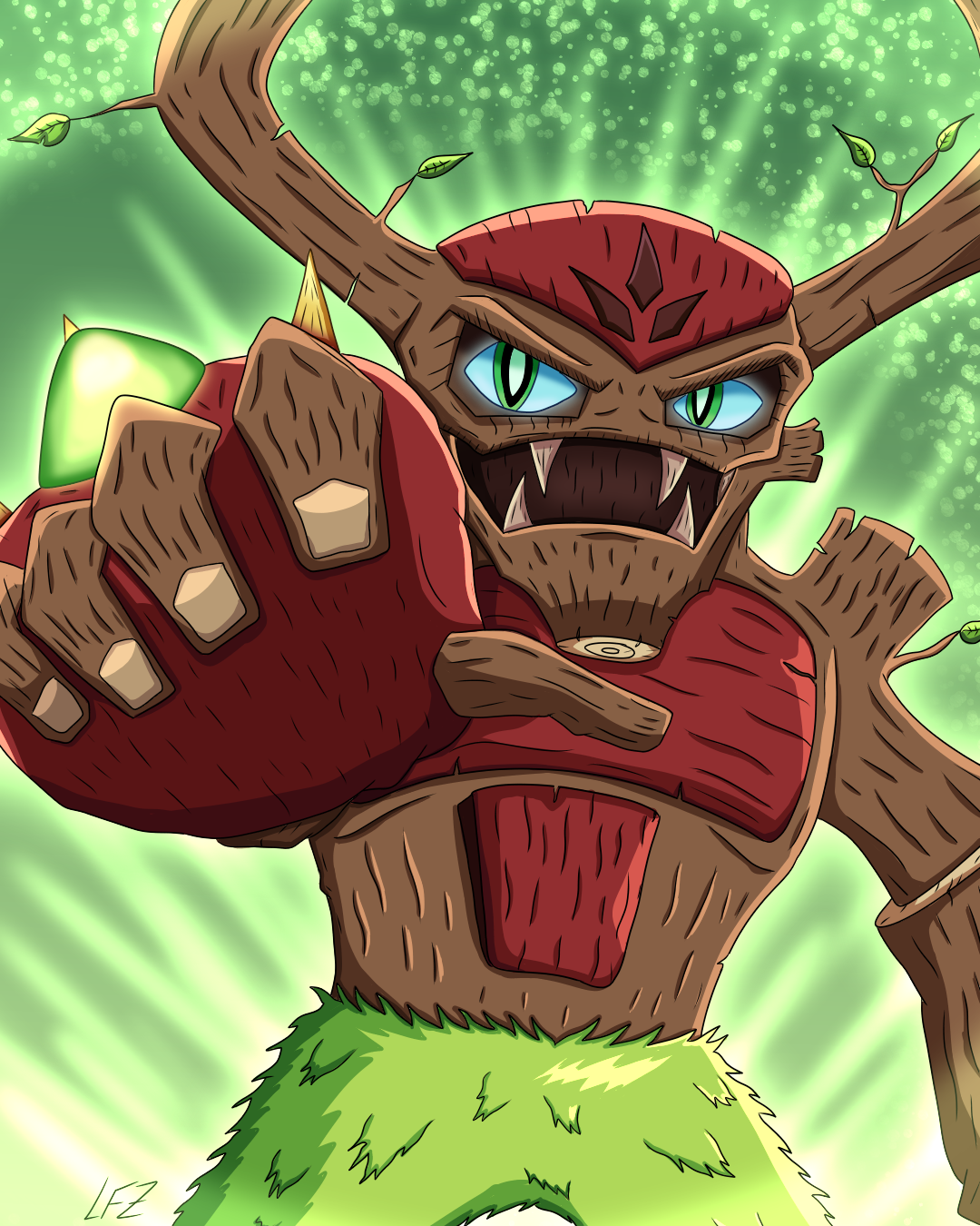 Skylanders - Tree Rex by LFZProductions on DeviantArt