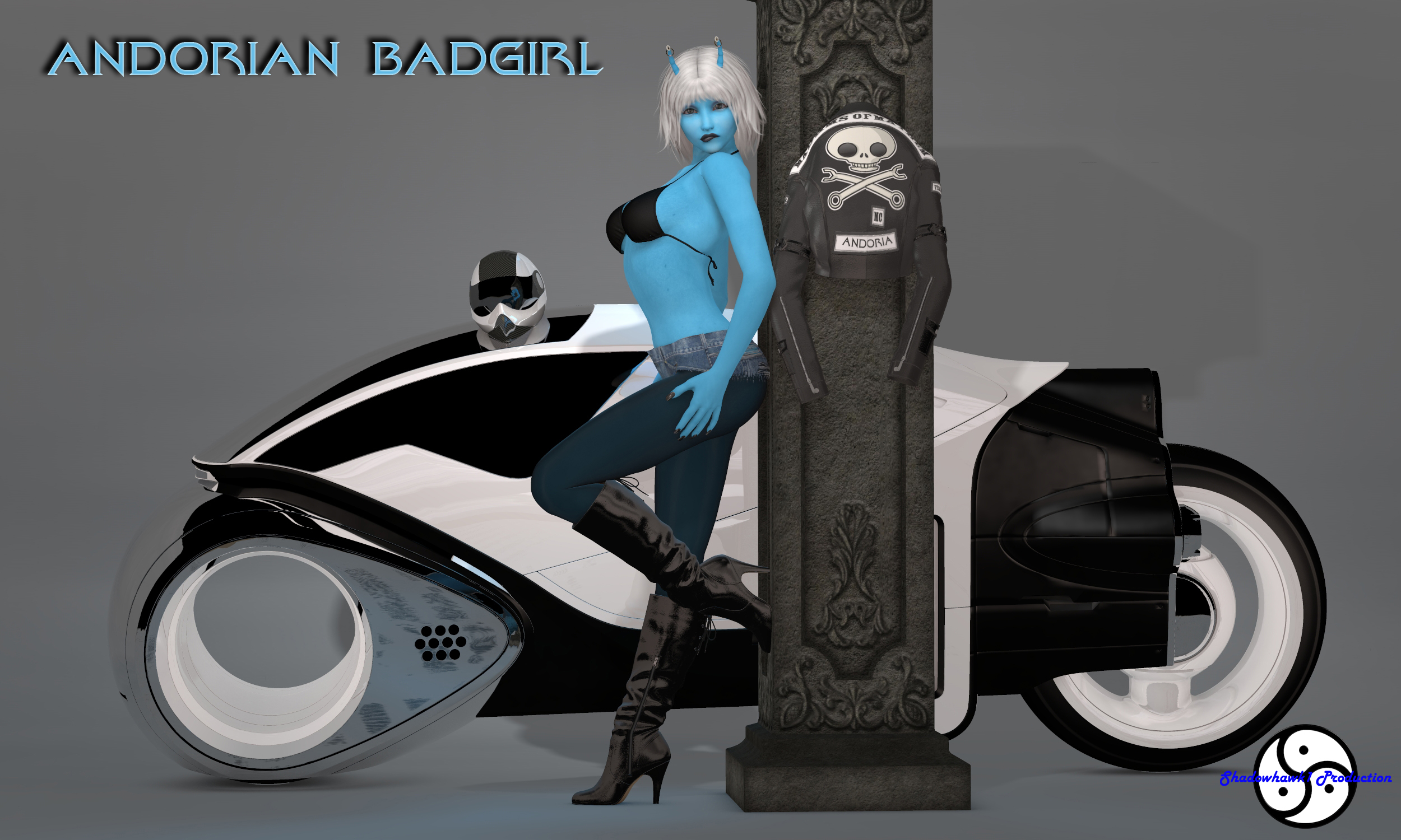 Andorian Badgirl