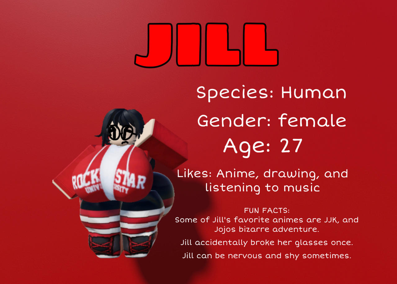 Jill reference sheet by Minty755 on DeviantArt
